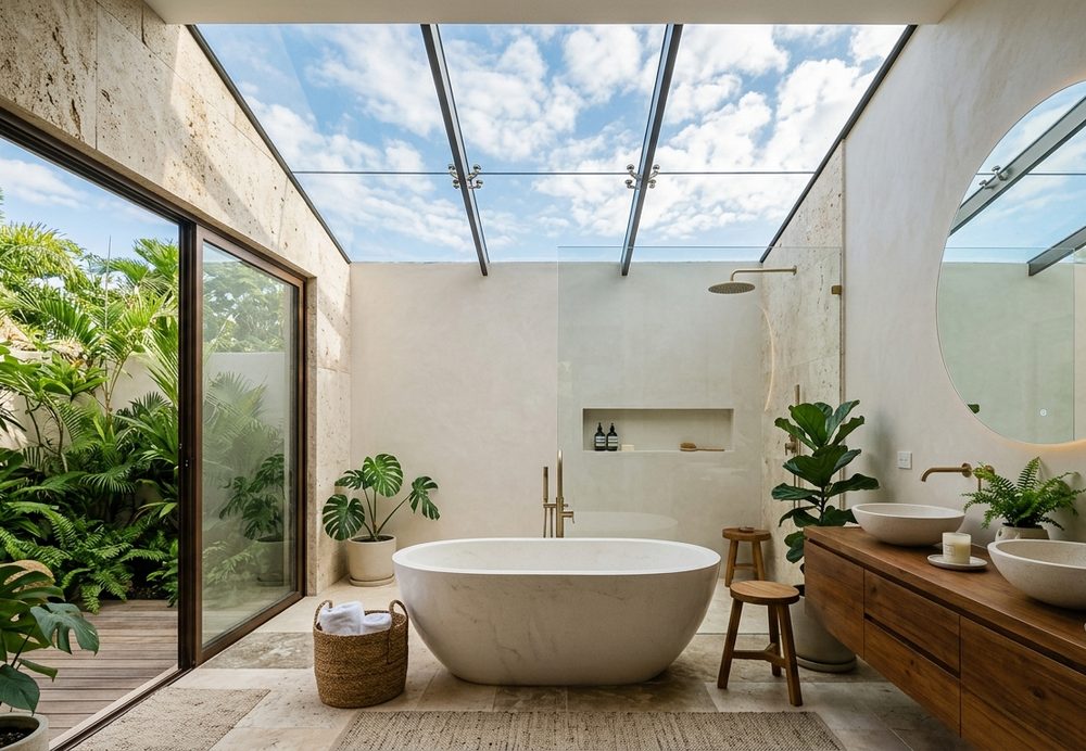 Kamar Mandi Open Space — NW28 ID