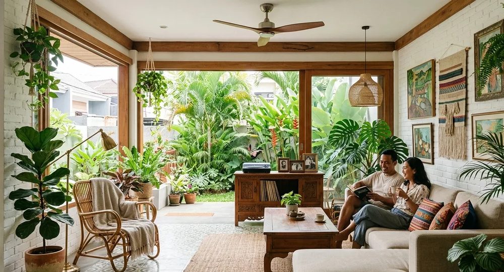 Ruang Keluarga — Konsep Kebun — NW28 ID